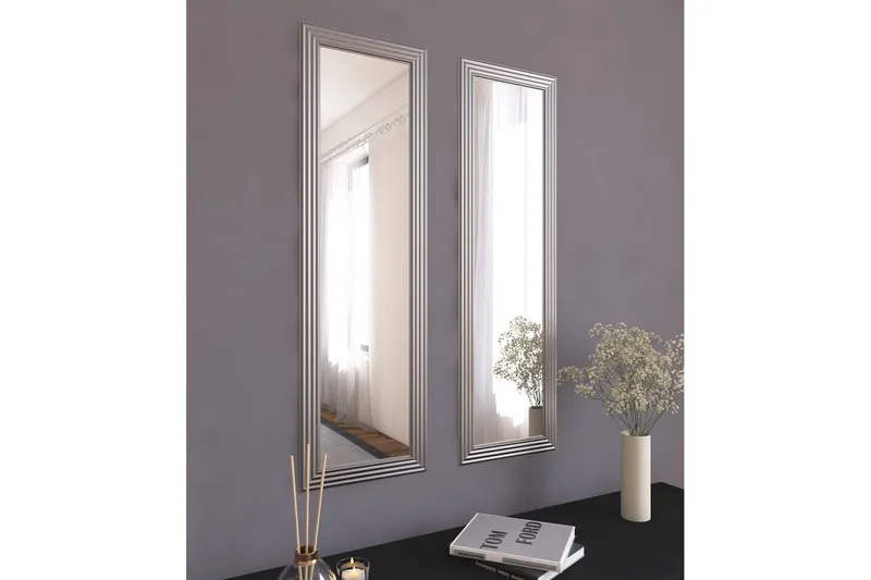 Spegelset (2 delar) Miyoshi Argentu - Zurellentu - Inredning & dekor - Speglar - Väggspegel