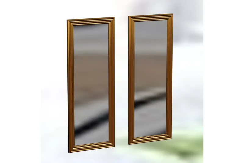 Spegelset (2 delar) Miyoshi Rany - Rany - Inredning & dekor - Speglar - Väggspegel