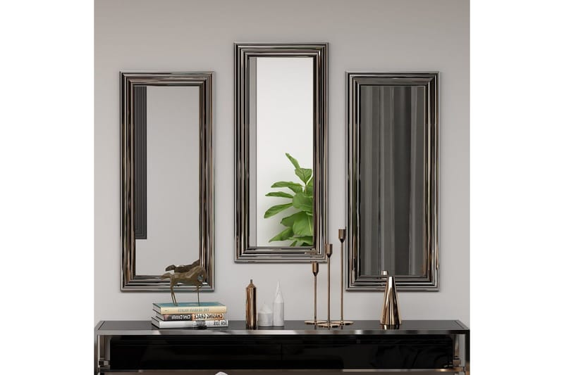 Spegelset (3 delar) Sudavia Argentu - Zurellentu - Inredning & dekor - Speglar - Väggspegel