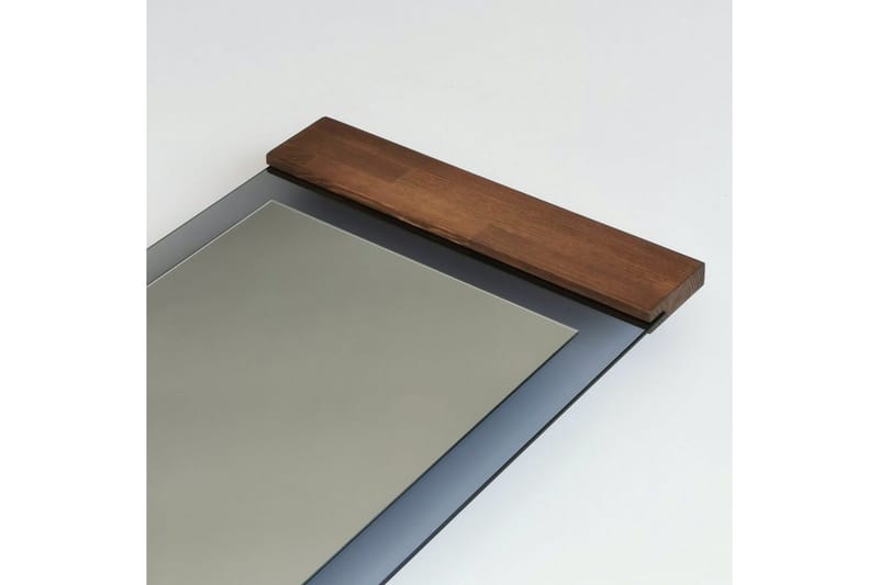 Stationsspegel Ataturs Valnöt / Rök - Valnöt / Rök - Inredning & dekor - Speglar - Väggspegel