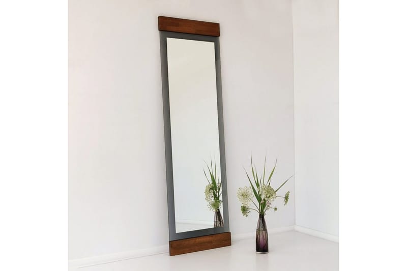 Stationsspegel Ataturs Valnöt / Rök - Valnöt / Rök - Inredning & dekor - Speglar - Väggspegel