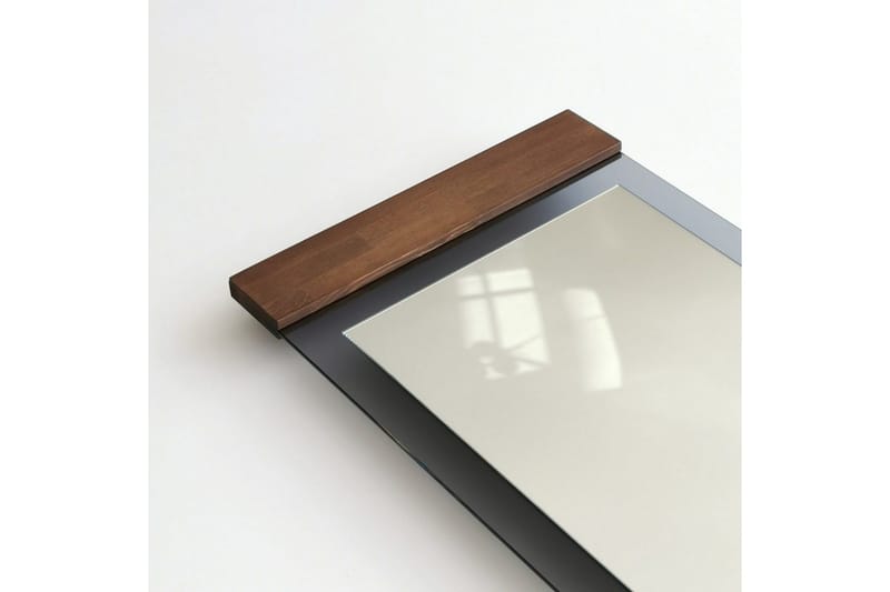 Stationsspegel Ataturs Valnöt / Rök - Valnöt / Rök - Inredning & dekor - Speglar - Väggspegel