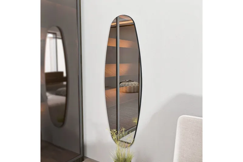 Stationsspegel Keiichi Transparent - Ljusfärgat trä - Inredning & dekor - Speglar - Väggspegel