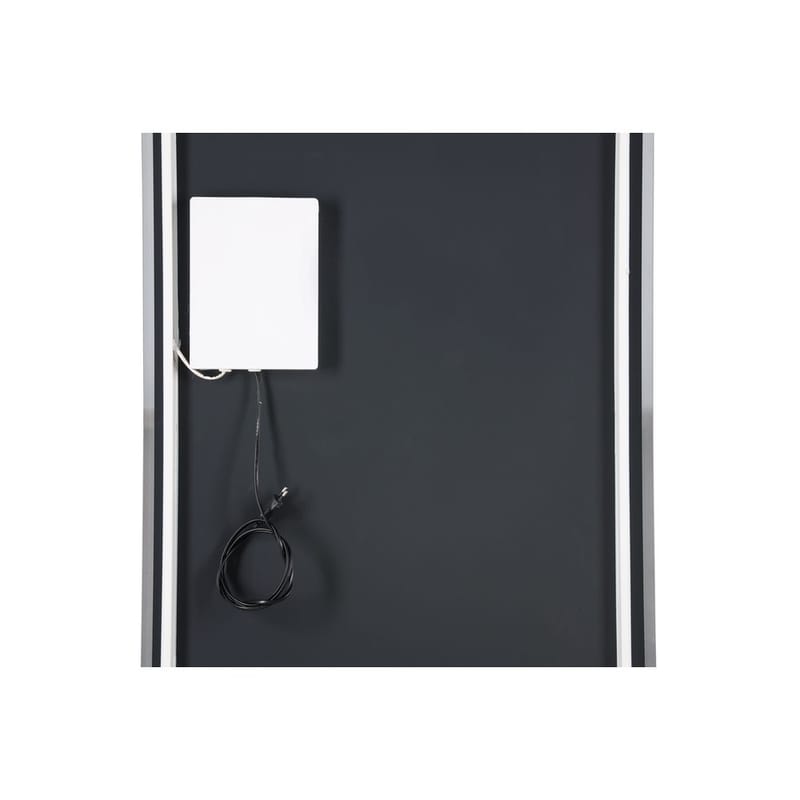 Stor spegel Skeppsvik - Silver - Inredning & dekor - Speglar - Väggspegel