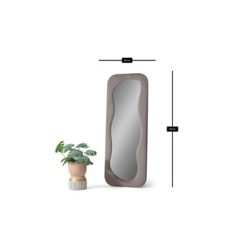 Taharoa Golvspegel 65x170 cm - Taupe - Inredning & dekor - Speglar - Helkroppsspegel