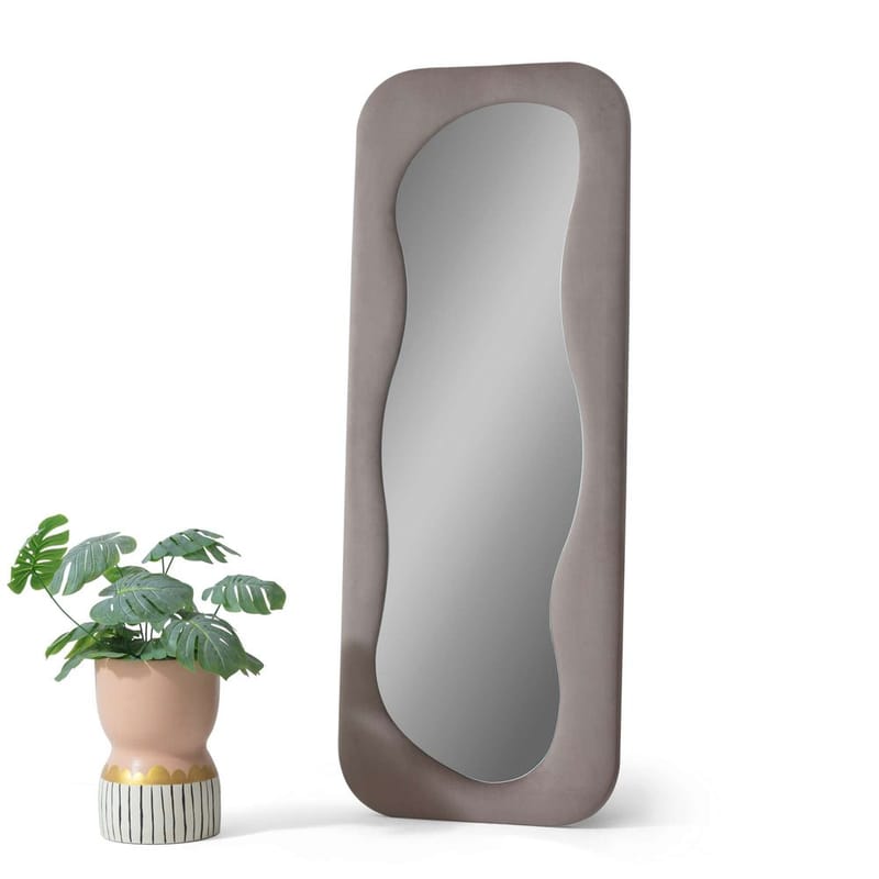 Taharoa Golvspegel 65x170 cm - Taupe - Inredning & dekor - Speglar - Helkroppsspegel