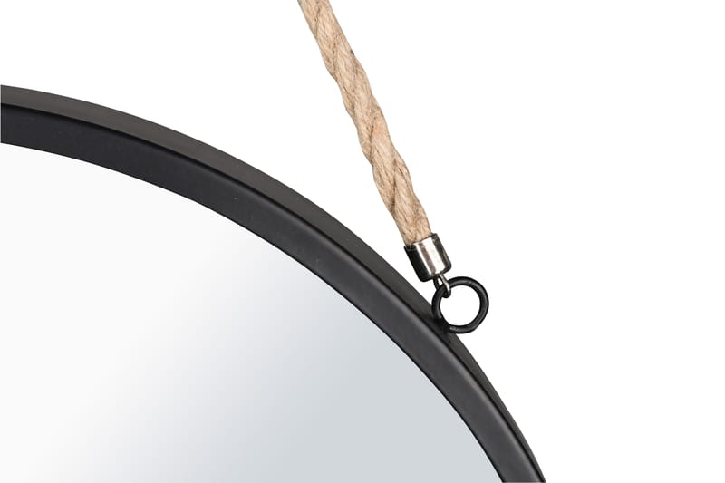 TAIRA Spegel 40 cm Svart - Svart - Inredning & dekor - Speglar - Väggspegel