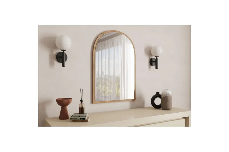 Ulren Badrumsspegel 60 cm - Ek - Inredning & dekor - Speglar - Badrumsspegel