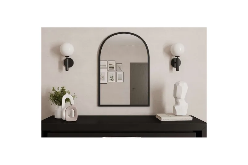 Ulren Badrumsspegel 60 cm - Svart - Inredning & dekor - Speglar - Badrumsspegel