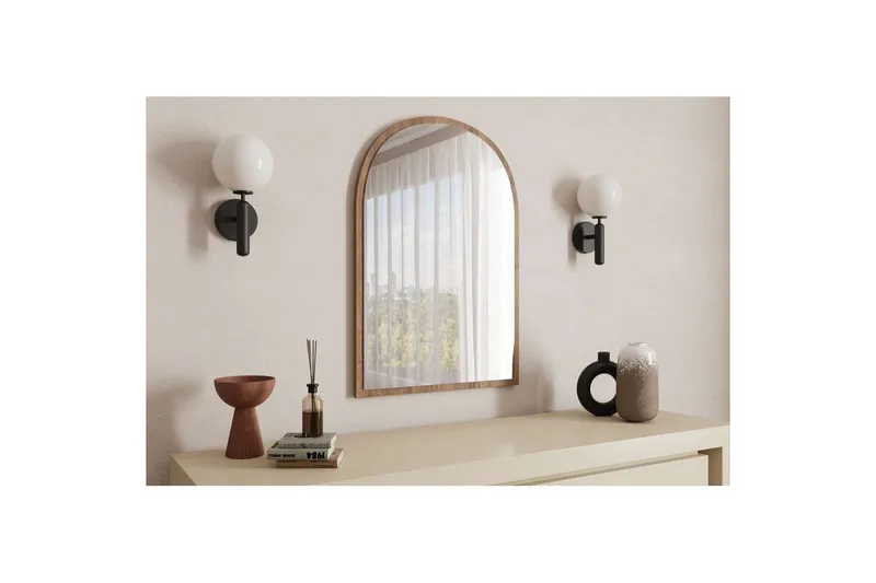 Ulren Badrumsspegel 60 cm - Valnöt - Inredning & dekor - Speglar - Badrumsspegel