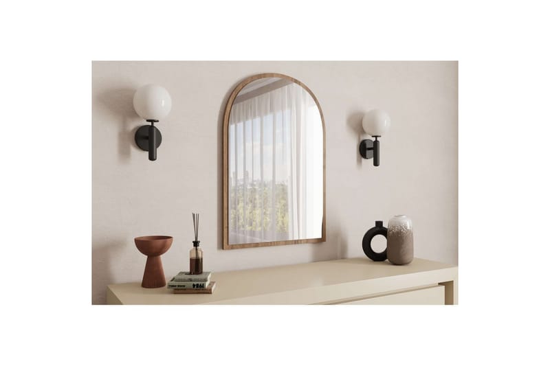 Ulren Badrumsspegel 60 cm - Valnöt - Inredning & dekor - Speglar - Badrumsspegel