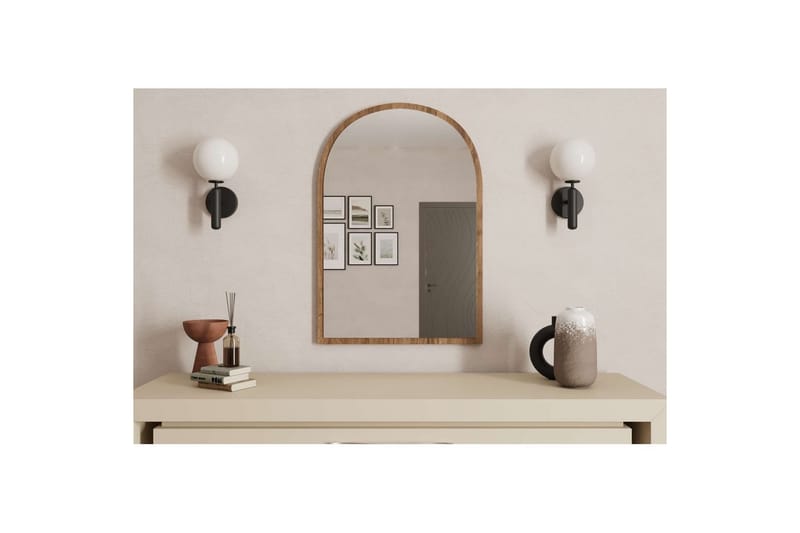 Ulren Badrumsspegel 60 cm - Valnöt - Inredning & dekor - Speglar - Badrumsspegel