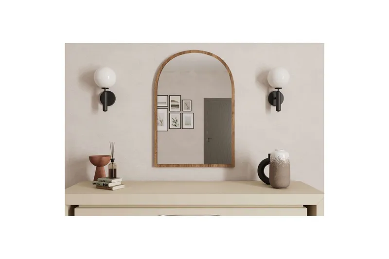 Ulren Badrumsspegel 60 cm - Valnöt - Inredning & dekor - Speglar - Badrumsspegel