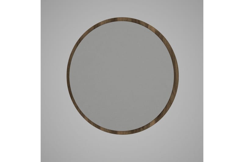 URBIETA Spegel 59 cm Valnöt - Väggspegel