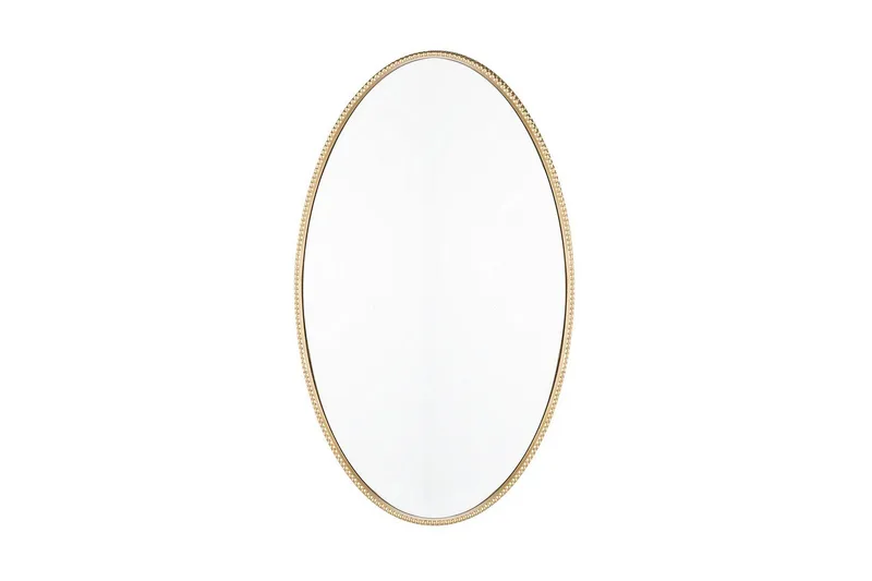 Aamya Spegel Oval 83x57 cm, Guld