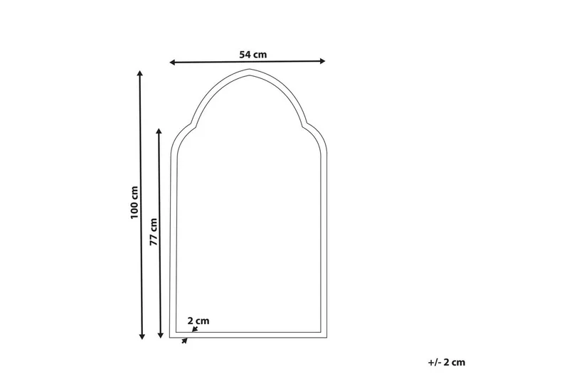 Väggspegel Aconchi - Inredning & dekor - Speglar - Väggspegel