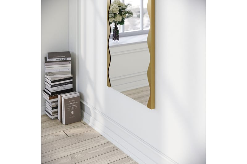 Akol Spegel 50 cm Rektangulär Guld - Inredning & dekor - Speglar - Väggspegel