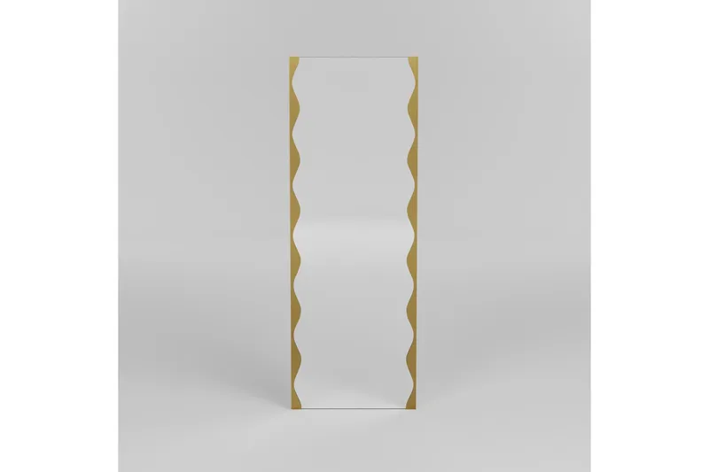 Akol Spegel 50 cm Rektangulär - Guld - Inredning & dekor - Speglar - Väggspegel