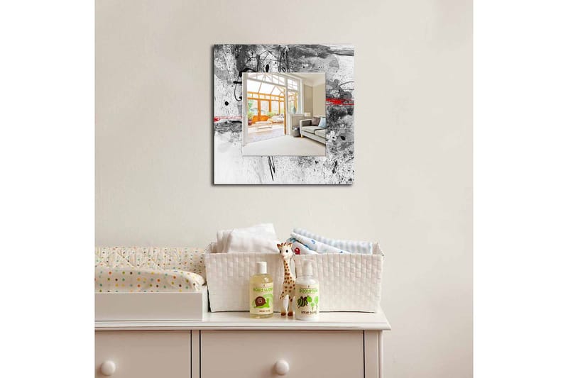 Armavir Dekorspegel 50x50 cm Abstract, Plexiglas/Flerfärgad