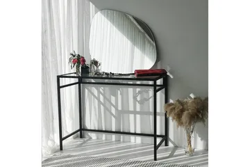 Asymmetrisk Spegel 67x85 cm - Svart - Inredning & dekor - Speglar - Väggspegel