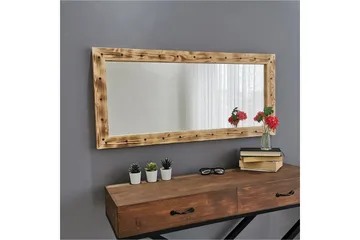 Bahiya Dekorationsspegel 110 cm - Valnöt - Inredning & dekor - Speglar - Väggspegel