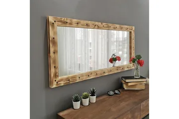 Bahiya Dekorationsspegel 110 cm - Valnöt - Inredning & dekor - Speglar - Väggspegel