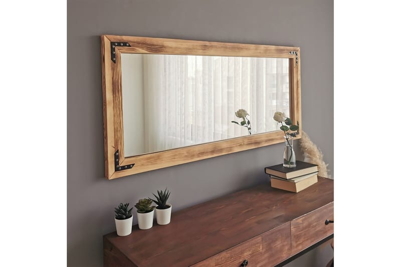 Bakies Dekorationsspegel 110 cm, Valnöt