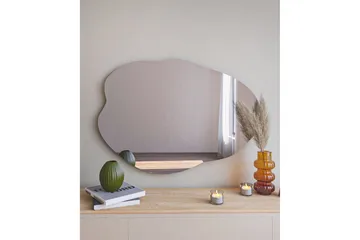 Besso Spegel 60 cm Asymmetrisk - Svart - Inredning & dekor - Speglar - Väggspegel