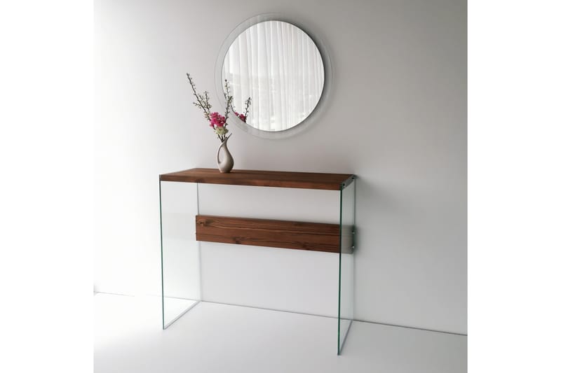 BLESSAC Väggspegel Rund 65 cm Härdat Glas - Inredning & dekor - Speglar - Väggspegel