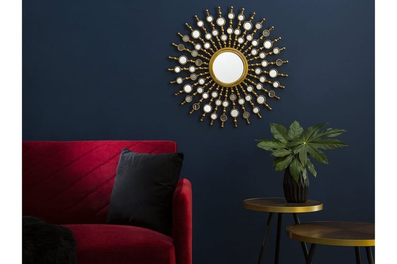 Blois Spegel 70 cm, Guld