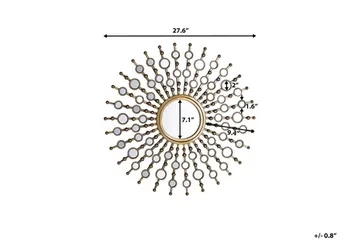 Blois Spegel 70 cm - Guld - Inredning & dekor - Speglar - Väggspegel