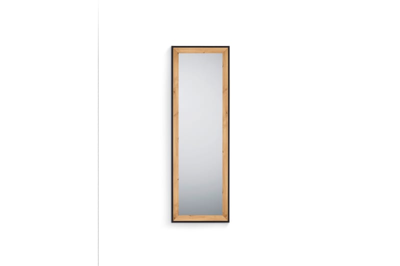 BRANDA Spegel 50x150cm Ek/Svart - Ek/Svart - Inredning & dekor - Speglar - Väggspegel