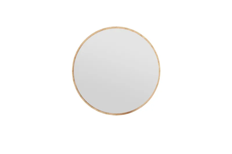 Buhem Spegel 60 cm Rund - Trä/Natur - Inredning & dekor - Speglar - Väggspegel