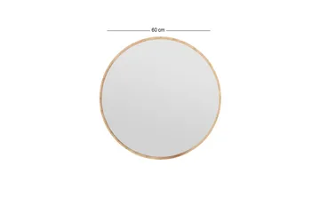 Buhem Spegel 60 cm Rund - Trä/Natur - Inredning & dekor - Speglar - Väggspegel