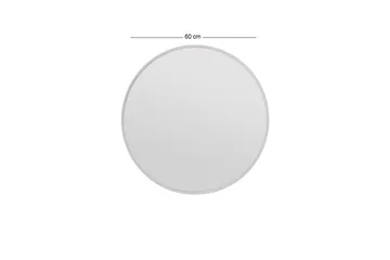 Buhem Spegel 60 cm Rund - Vit - Inredning & dekor - Speglar - Väggspegel