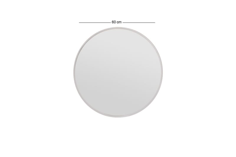 Buhem Spegel 60 cm Rund - Vit - Inredning & dekor - Speglar - Väggspegel