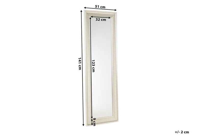 Cassis Spegel 50 cm - Silver - Inredning & dekor - Speglar - Väggspegel