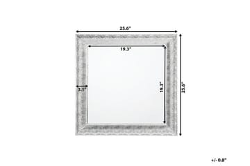 Cavan Spegel 65 cm - Silver - Inredning & dekor - Speglar - Väggspegel