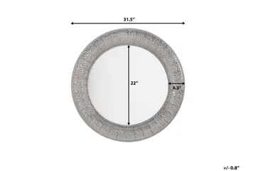 Channay Spegel 80 cm - Silver - Inredning & dekor - Speglar - Väggspegel