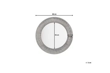 Channay Spegel 80 cm - Silver - Inredning & dekor - Speglar - Väggspegel