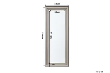 Chatain Spegel 50 cm - Silver - Inredning & dekor - Speglar - Väggspegel