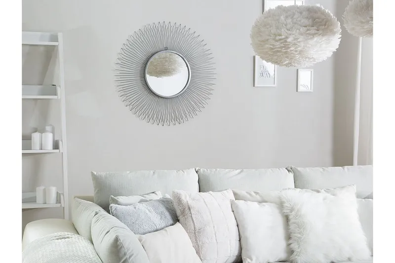 Cilly Spegel 80 cm - Silver - Inredning & dekor - Speglar - Väggspegel