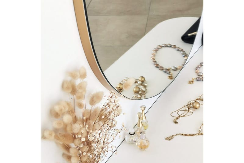 Coarraze Spegel 67 cm Asymmetrisk - Guld - Inredning & dekor - Speglar - Väggspegel