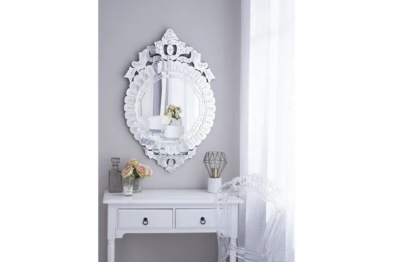 Craon Spegel 67 cm - Silver - Inredning & dekor - Speglar - Väggspegel