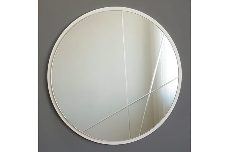 CROWTHER Dekorationsspegel 60 cm Silver - Inredning & dekor - Speglar - Väggspegel