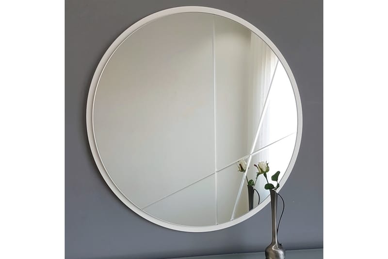 CROWTHER Dekorationsspegel 60 cm Silver - Inredning & dekor - Speglar - Väggspegel