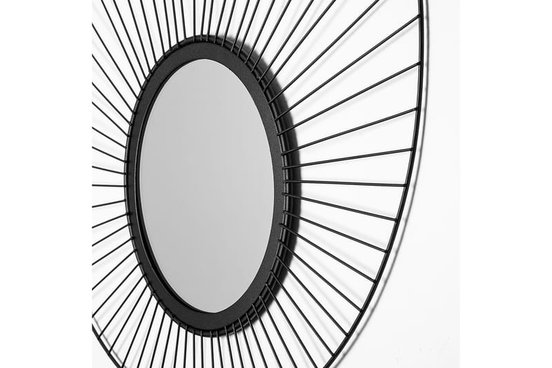 DAISY Spegel 63 cm Svart - Väggspegel