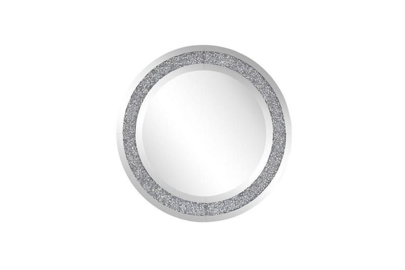DAMARAY Spegel Rund Silver - Väggspegel