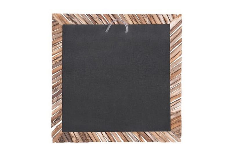 DARRI Spegel 60x60 cm Trä/Natur - Inredning & dekor - Speglar - Väggspegel