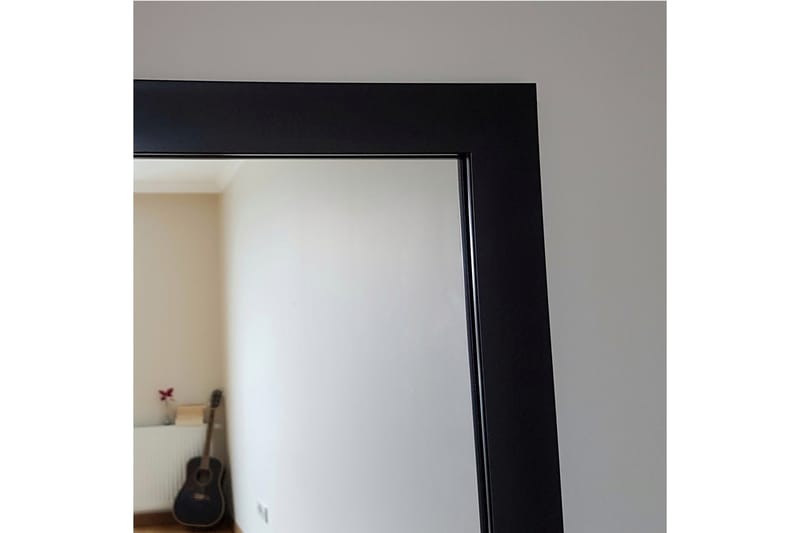 DEAMER Dekorationsspegel 40 cm Svart - Väggspegel